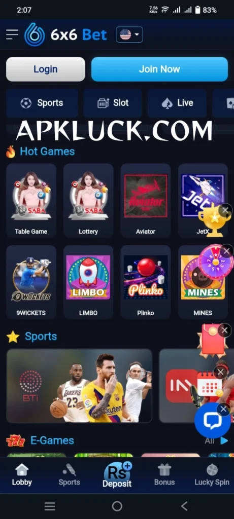 6x6 Bet Game