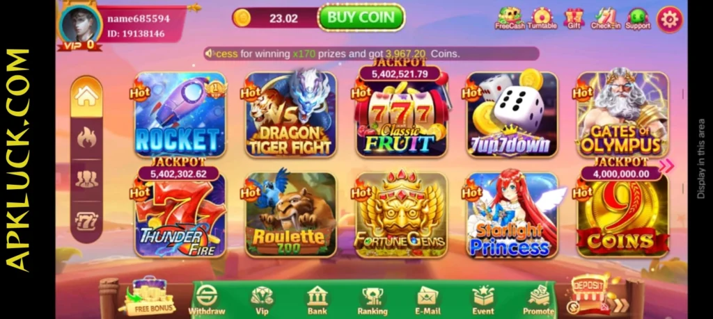 Lucky 101 Game