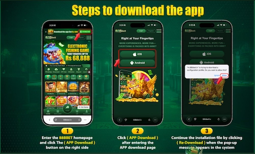 88Bbet Game Download Steps for new users Follow This Steps